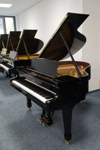 Steinway & Sons S-155 Flügel, gebraucht, Baujahr 1948, schwarz hochglanzpoliert