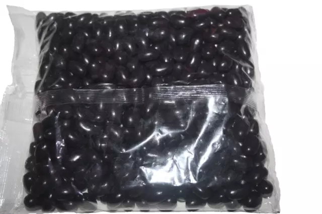 Black Jelly Beans 1kg Bulk Bag