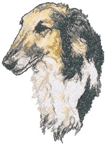 Embroidered Fleece Jacket - Borzoi AED14548 Sizes S - XXL