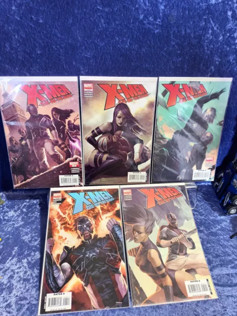 Marvel Comics 2007 X-Men Die By The Sword mini-series VF/NM 1-5