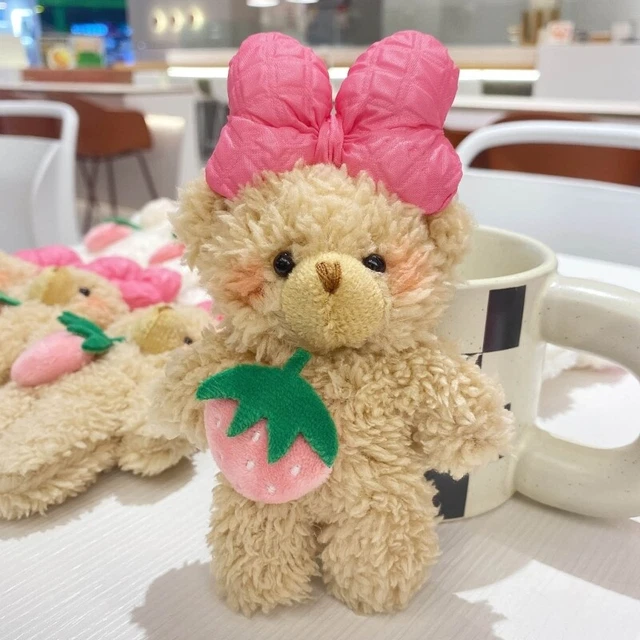 Plush Dolls Keychains Plush Bear Keychains Plush Keyrings Backpack Pendant