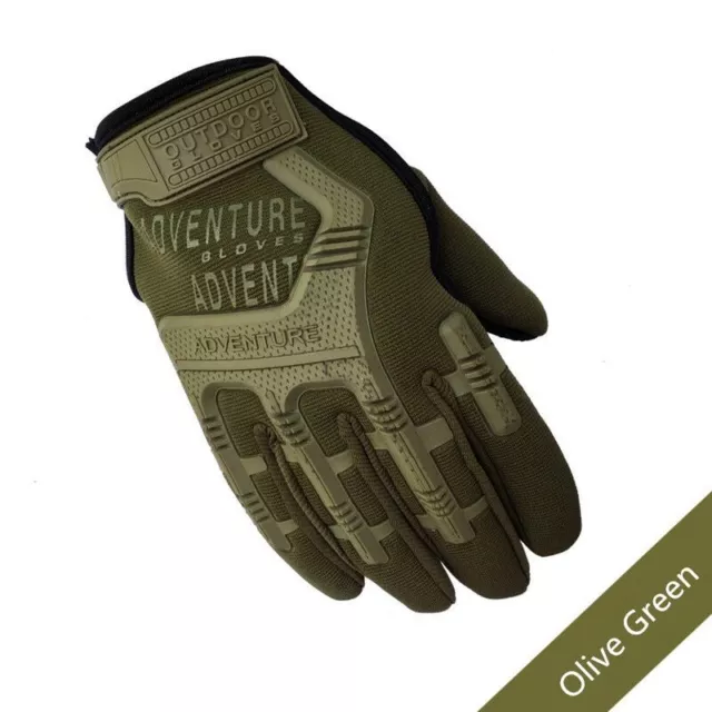 Guantes Tácticos De Combate Del Ejército Para Hombre Manoplas De Bicicleta Motos