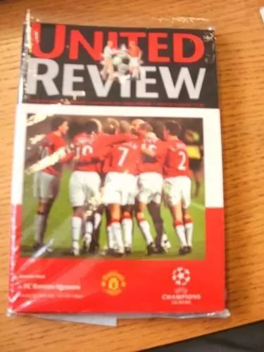 03/04/2001 Manchester United v Bayern Munich [European