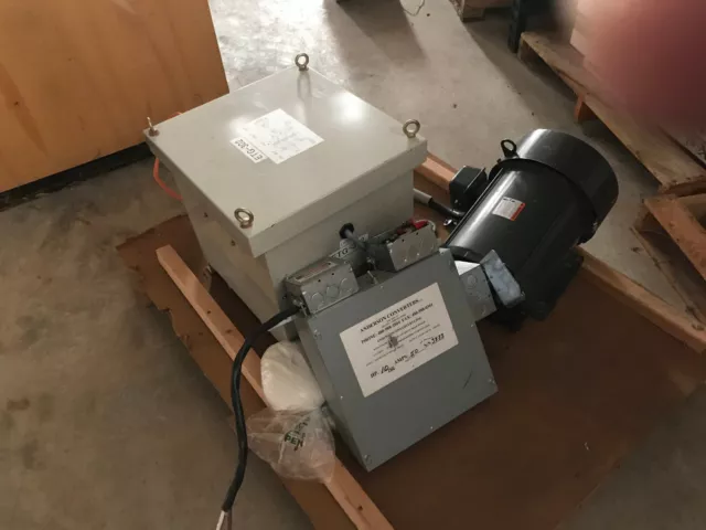 3 Phase Converter 10 H.P. 50 Amp Excellent Condition