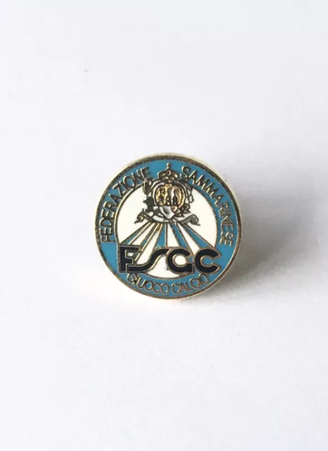 San Marino National Team Football Soccer Crest Enamel Pin Badge