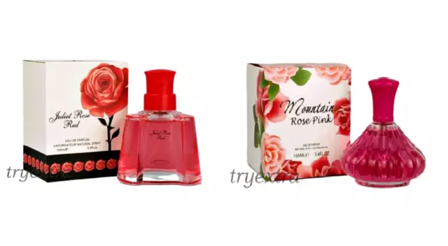 2 x Women's Perfume Eau de Parfum Ladies Scent Very Nice Smell