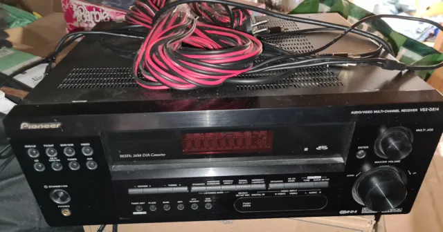 Pioneer VSX-D814-K Audio Video Mehrkanal Heimkino Receiver