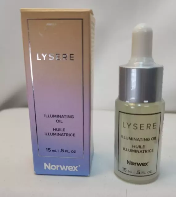 Aceite Iluminador Norwex Lysere 0,5 oz/15 ml - ¡Nuevo/sellado!