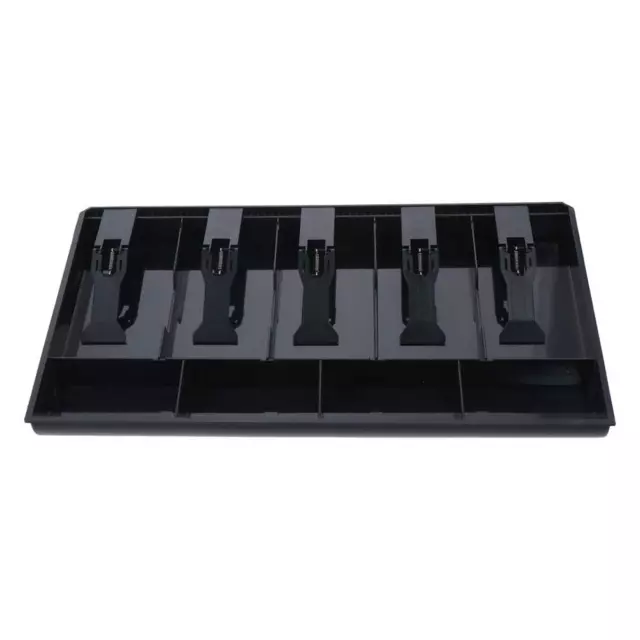 Black Cash Register Compartments for Money Storage  Office