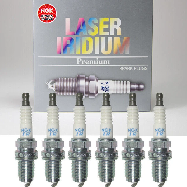 FOR ACURA HONDA V6 Accord MDX TL RL C Set 6 pack ngk Laser Iridium