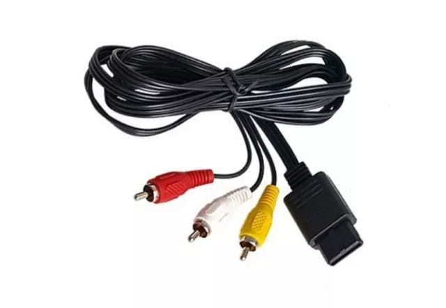 Cable AV TV Video Audio pour Nintendo N64 Gamecube NGC SuperNes SNES