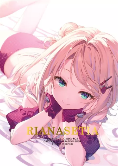 Rianasetia Original Art Book Riichu Eterna A4/18P Doujinshi