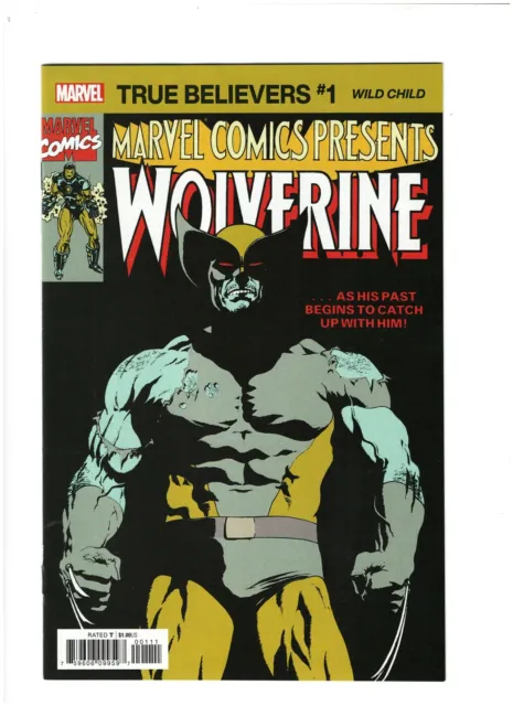 True Believers: X-Men- Wildchild #1 NM- 9.2 Marvel Comics 2020 Wolverine