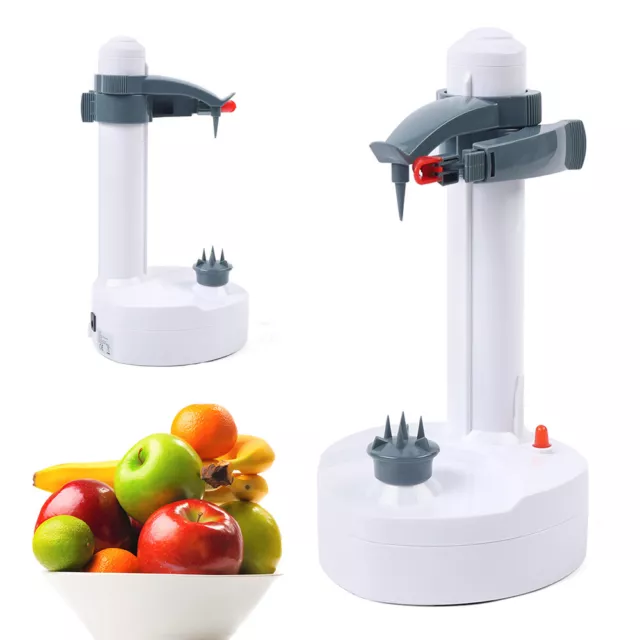 Electric Automatic Potato Peeler Machine Fruit Apple Vegetables Peeling Tool USA