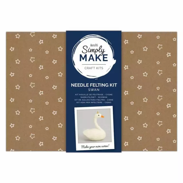 Docraft Simply Make Craft Kit Nadelfilzschwan