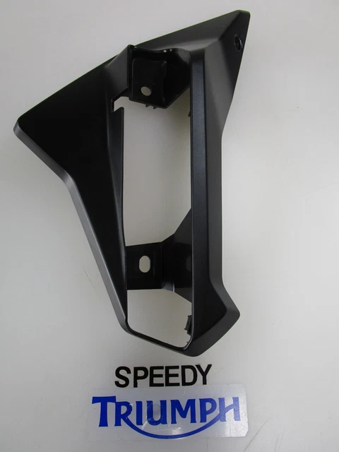 TRIUMPH TIGER SPORT 660cc LEFT HAND RADIATOR INFILL MOULDING T2310644 £ ...