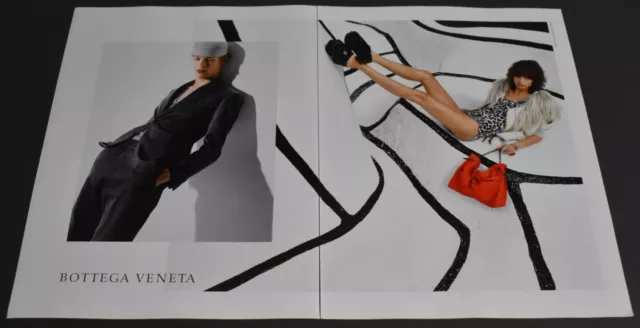 2016 Print Ad Sexy Heels Long Legs Fashion Lady Brunette Bottega Veneta art her