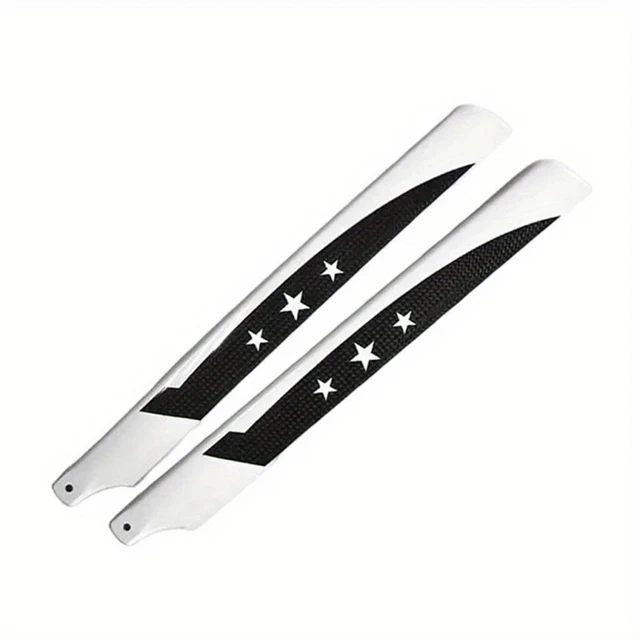 Pale 3D In Carbonio 550 Mm Rossa Bianca Nera - Foto 7