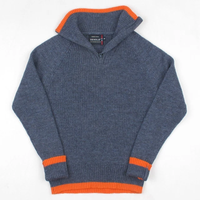 DEVOLD NORWAY Maglione per ragazzi e ragazze 14 anni 100% lana calda Sport...