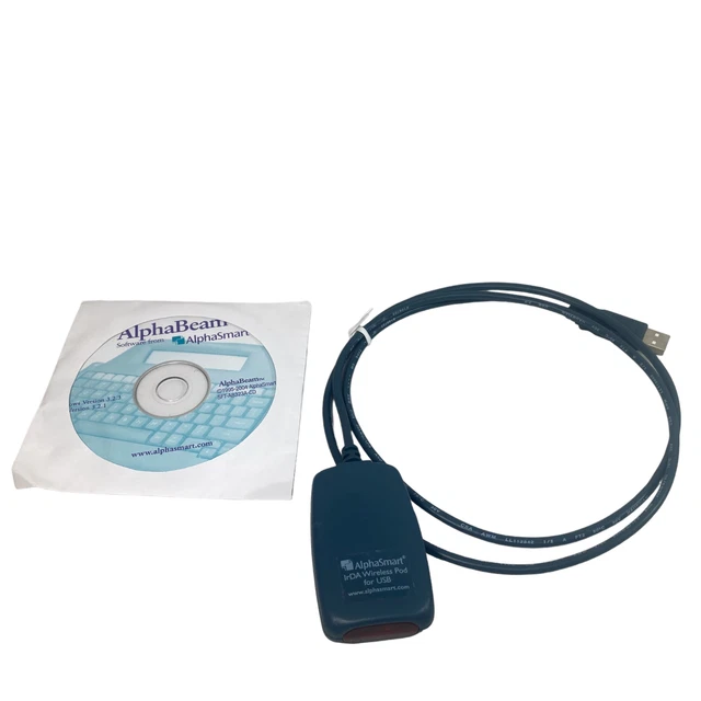 Alphasmart IrDA Wireless Pod for USB with CD