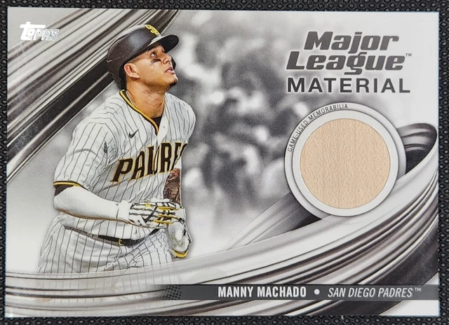 Topps WBC 2023 MANNY MACHADO レリックオート　/10 Manny Machado 2023 Topps Team Logo Patch Relic Card #TLP-MM