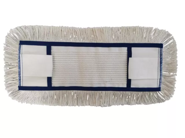 CleanSV® Laschenmop Baumwollmop 40 cm Wischmop mit Laschen und Taschen Bodenwisc