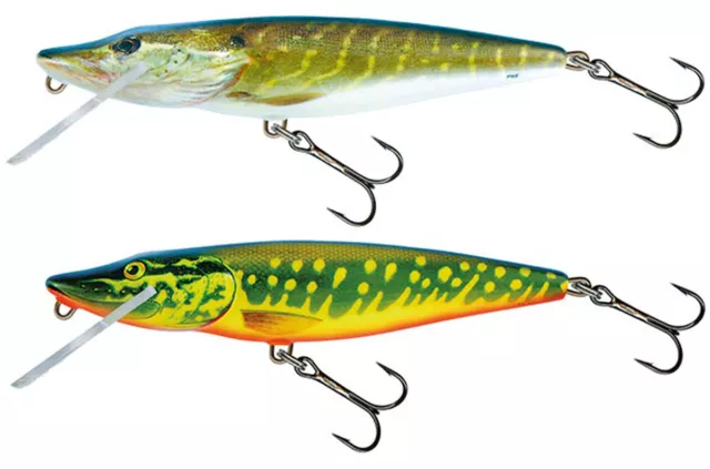 Salmo Pike PE11JDR Jointed Deep Runner 11 cm 14 g cebo flotante lucio lucio lucio lucio lucio