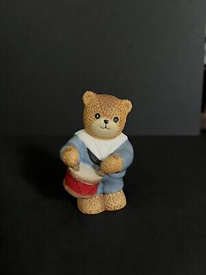 Lucy & Me Little Drummer Boy Bear 9th Day Of Christmas Enesco Lucy Rigg 1987