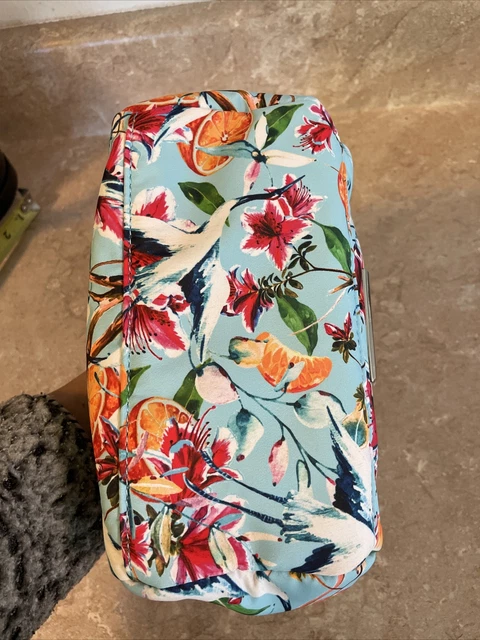 samantha brown to go cosmetic organizer tropical nwot HTF 4