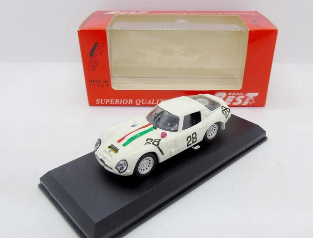 Miniature Brumm 1/43 Alfa Romeo 33TT 12 Monza 1975, Pilote Laffite, Rouge