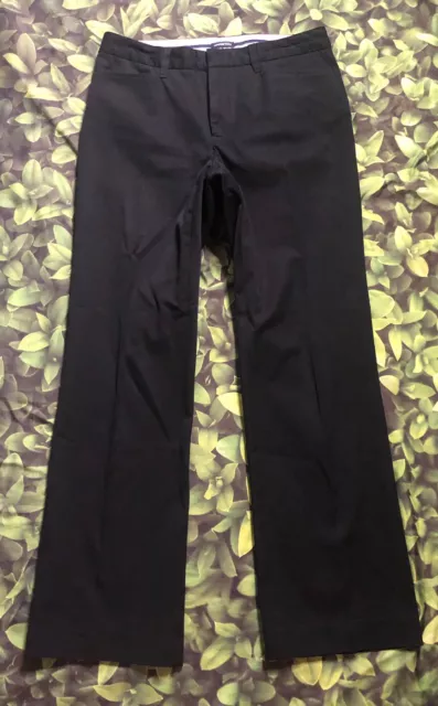 J. Crew Corduroy Pants Womens Size 31S Black Stretch Flare Bootcut