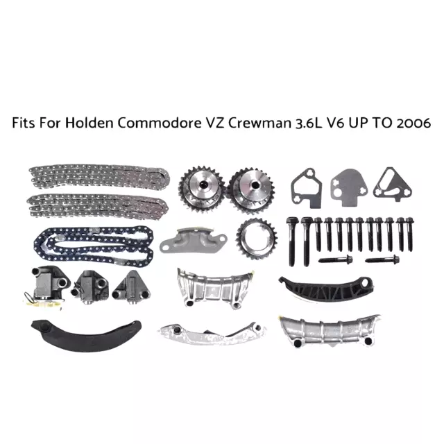 Premium Timing Chain Kit + Gears Fit Holden Commodore VZ Crewman 3.6 V6 UP TO 06 2