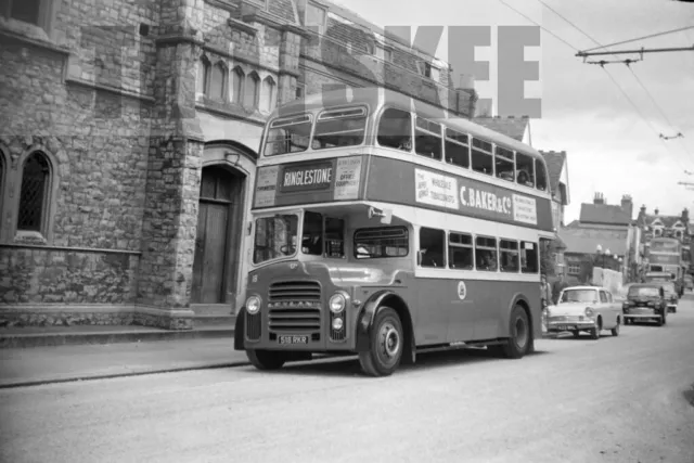 35mm Negative Maidstone Leyland Titan Massey 18 518RKR 1962