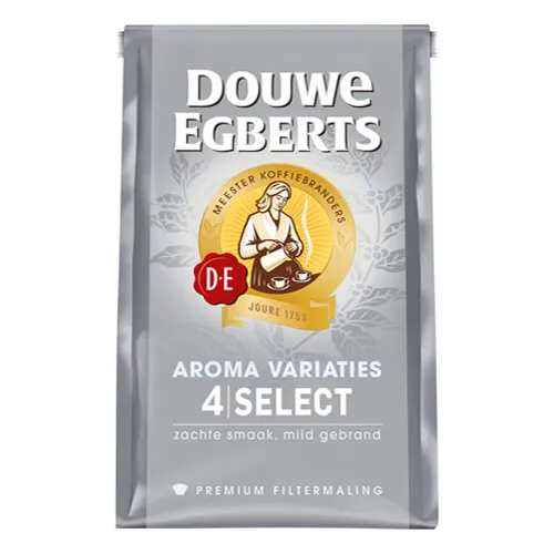Douwe Egberts - Select (4) Ground Coffee - 12x 250g