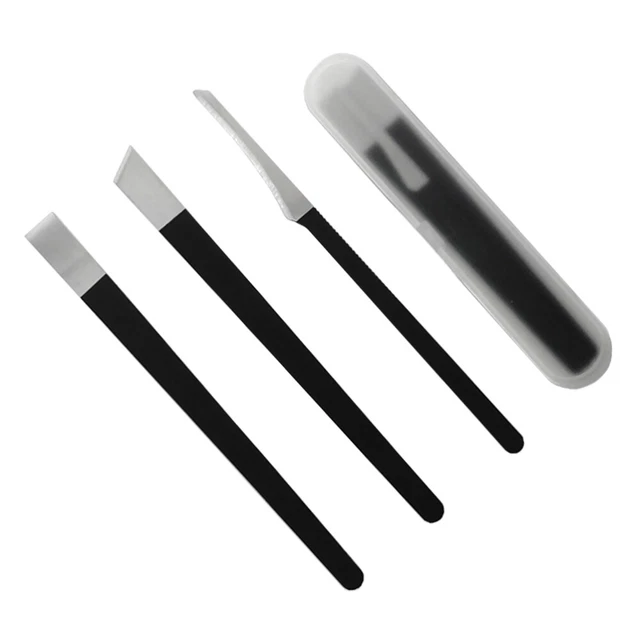 4Pcs Coupe des ongles Outils Pied Coupe-ongles Pied Cal Exfoliant