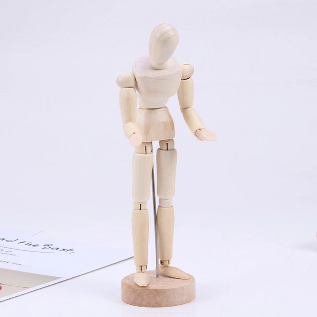 AUNMAS Mannequin En Bois Artiste En Bois Dessin Mannequin Mannequin De