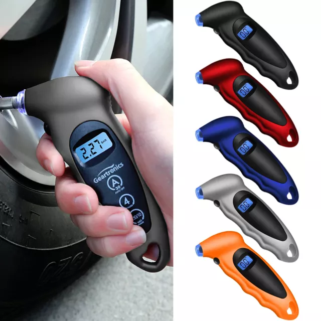 Digital LCD Tyre Tire Air Pressure Gauge Tester Tool for Auto Motorcycle Cars