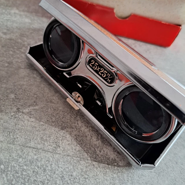 Universal Klappglas Sport , Wandern, Theater 2,5x25 mm Vergütete Optik Vintage