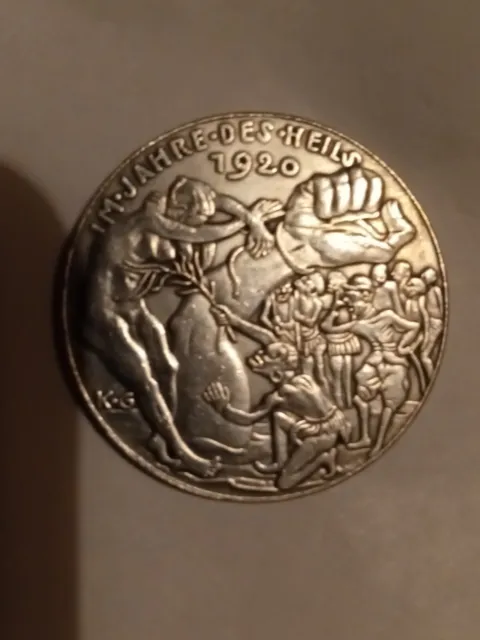 Karl Goetz reproduction 1920 medal