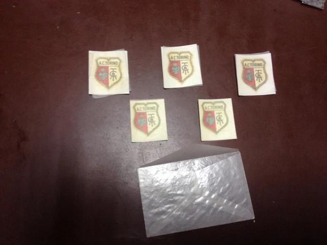 Décalcomanie Originale Vintage Années 50/60 - Torino - N°05 Scudetti Singoli