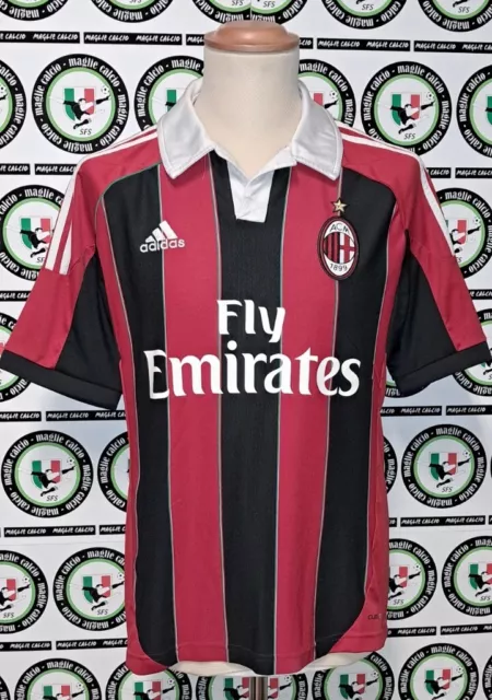 Baresi Milan 2012/13 Shirt Maglia Calcio Football Soccer Camiseta Maillot Trikot 3