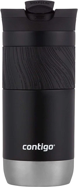 Travel Coffee Mug Stainless Steel Leak Proof Vacuum Insulated Byron Seal ( 16oz)