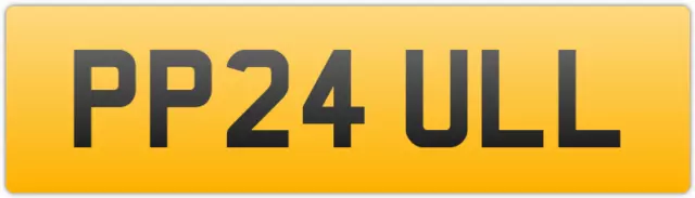 Paul Pauls Paula Pull Paolo Tow Private Registration Car Number Plate Pp24 Ull