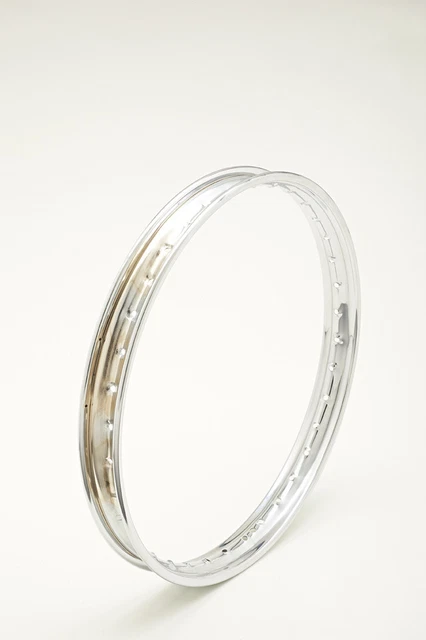Wheel Rim Chrome Acier Marque Italcerchio 1,35 x 19 Holes 36 New