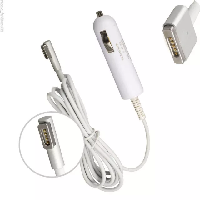 New 85W 45W 60W DC Car Charger for Apple MacBook Pro /Air 13/15/17'' MagSafe1, 2