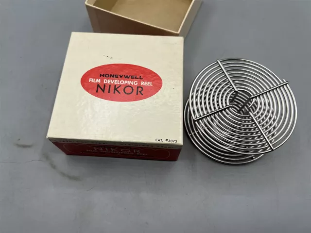 Carrete De Desarrollo De Película Honeywell Nikor # 3073 En Caja Original