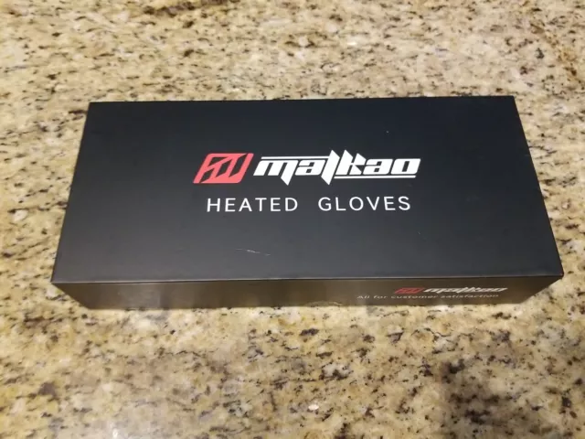 MATKAO Heated Gloves Liners for Men Women Unisex Winter Warm Gloves Size XL