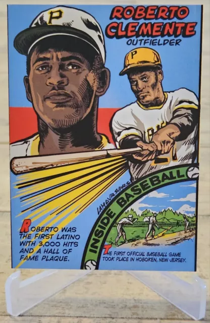 Roberto Clemente 2023 Topps Archives #79TC-14 Comic Insert Pittsburgh Pirates