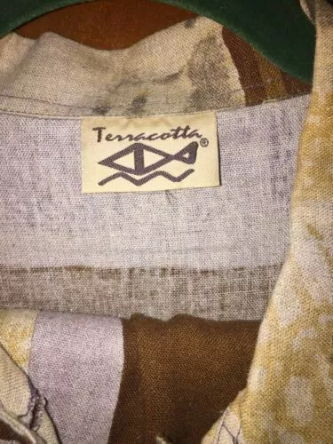 Terracotta 4X Pant and Shirt Set Very Nice