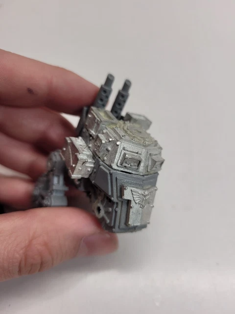 Warhammer 40k Imperial Guard Steel Legion Sentinel - OOP Metal Damaged